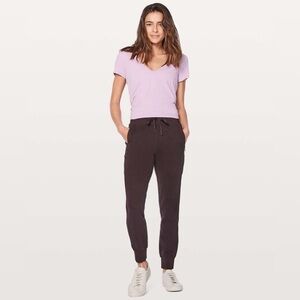 Lululemon Get Going Jogger 28.5" - Black Cherry - Size 6